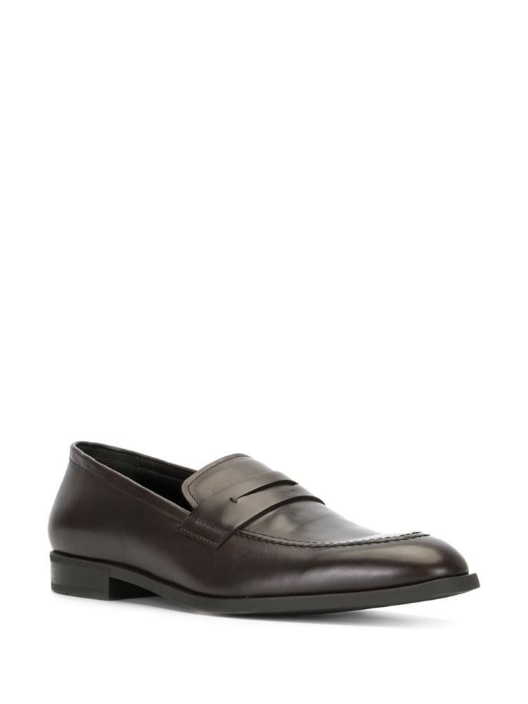 Loafers Armani Emporio Classic Formal Hombre Marrones | AT4I3NPO