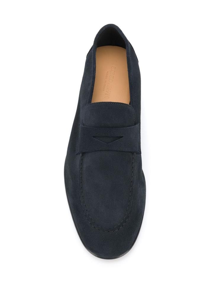 Loafers Giorgio Armani Slip On Hombre Azules | F8M7OOO6