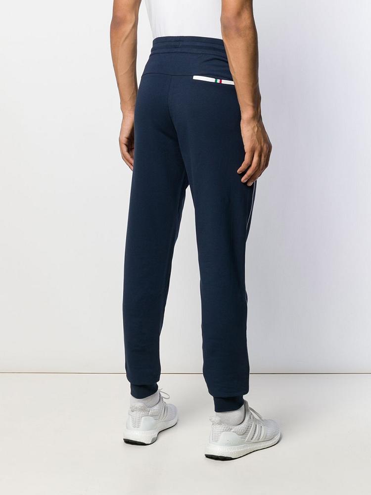 Pantalones Ea7 Emporio Armani Italia Pista Hombre Azules | DHGCSM1D