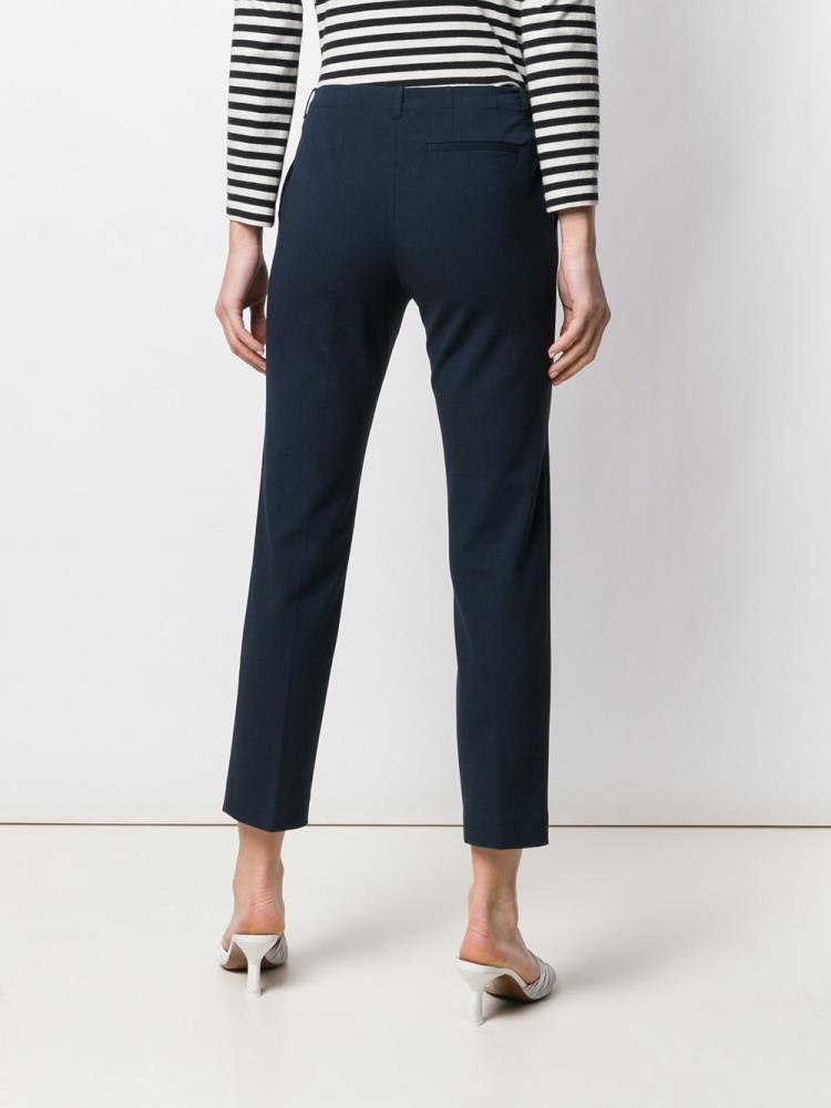 Pantalones Armani Emporio Classic Slim Mujer Azules | KBVNRQZD