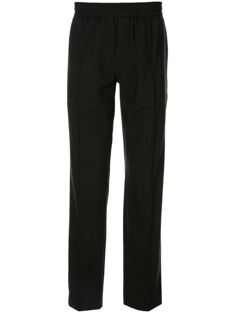 Pantalones Armani Emporio Elasticated Cintura Hombre Negras | 2AL4G70O