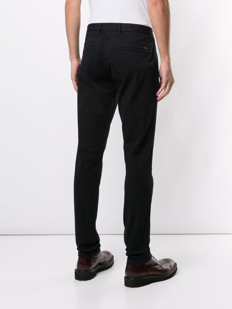 Pantalones Armani Emporio Plain Straight Hombre Azules | ZRBWL1CV