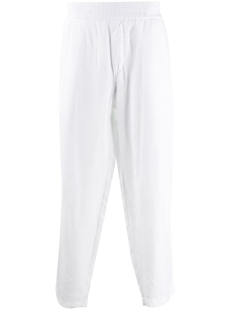 Pantalones Armani Emporio Relaxed Straight Leg Hombre Blancas | FVUU1CW6