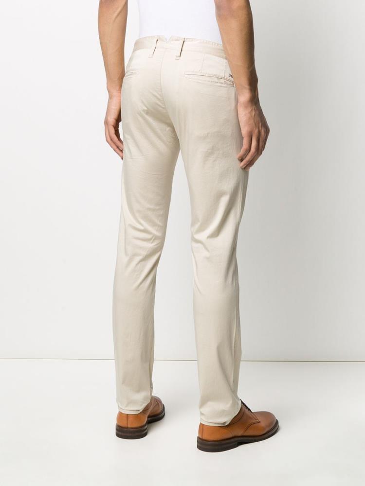 Pantalones Armani Emporio Slim Fit Hombre Beige | 0T9PS1LS