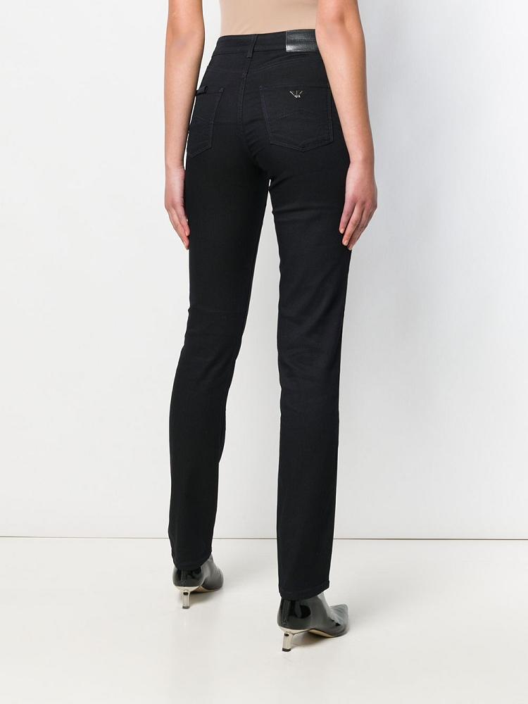 Pantalones Armani Emporio Slim Fit Mujer Azules | N5NOUZY5