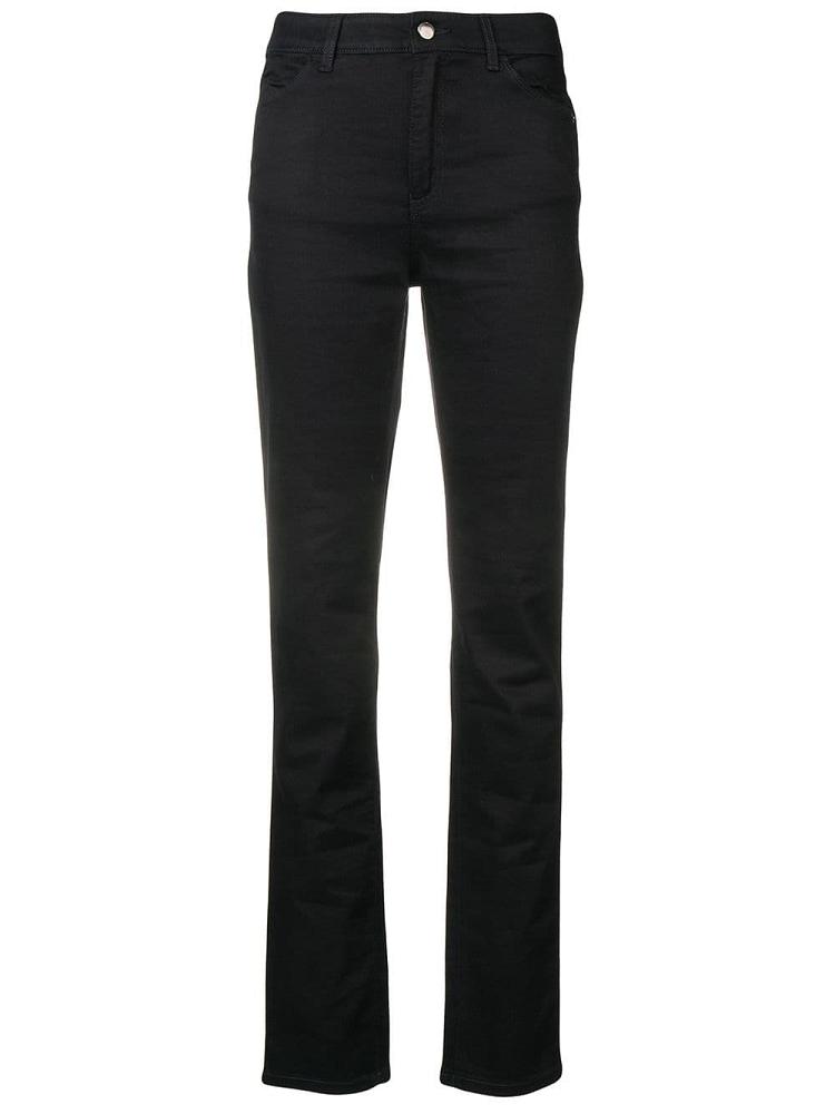 Pantalones Armani Emporio Slim Fit Mujer Azules | N5NOUZY5