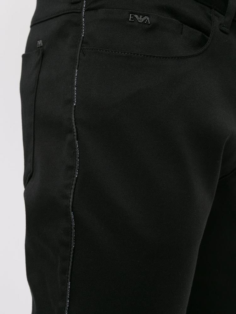 Pantalones Armani Emporio Slim Fit Hombre Negras | SBC7KKTH