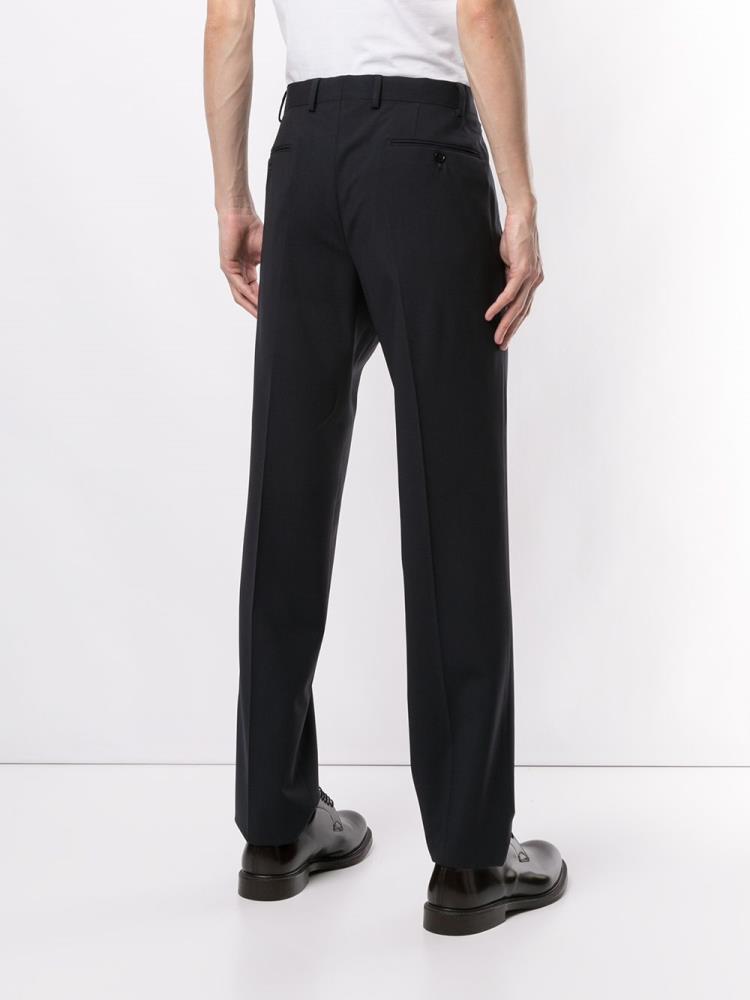 Pantalones Armani Emporio Slim Tailored Pants Hombre Azules | WW09E9BT