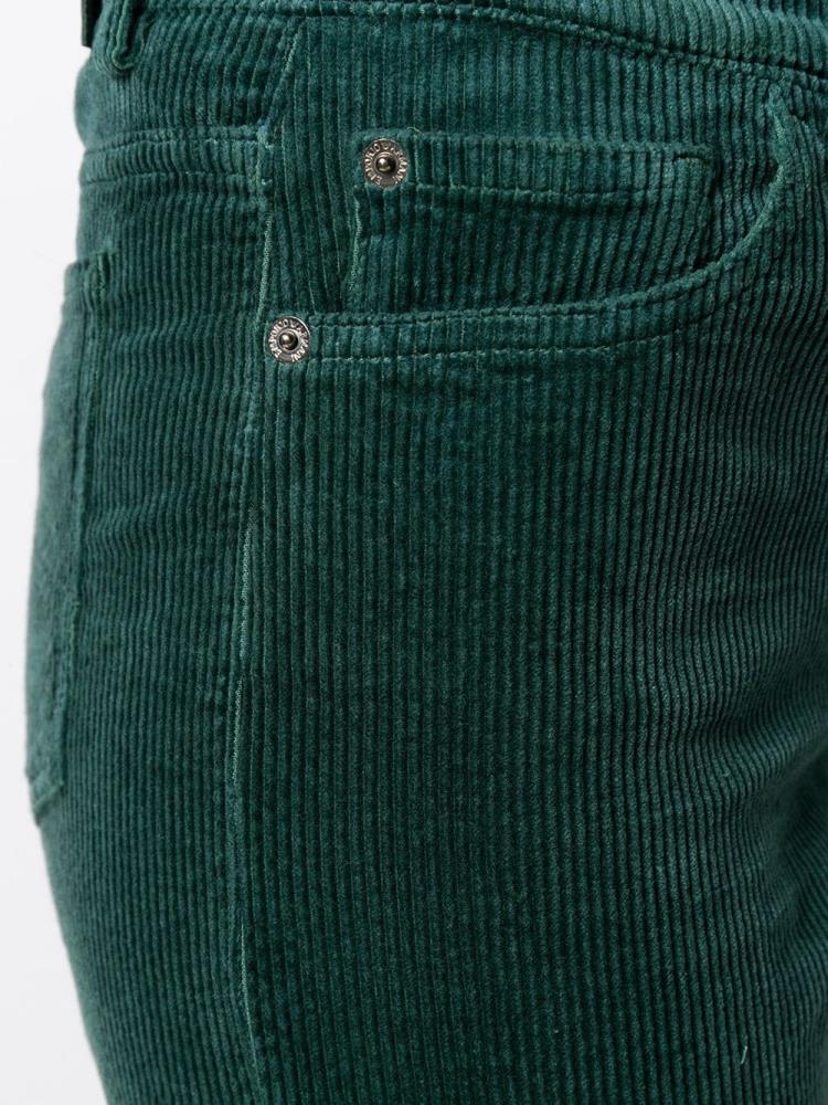 Pantalones Armani Emporio Straight Cut Mujer Verde | YBSNFAE0