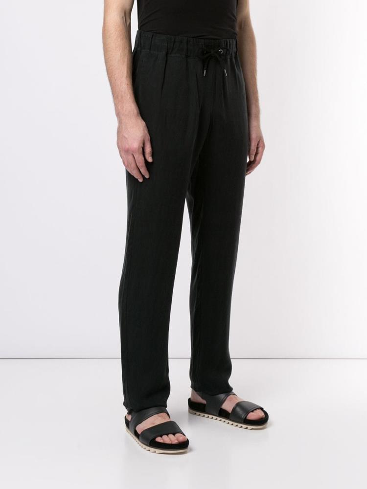 Pantalones Giorgio Armani Drawstring Hombre Negras | HOM7WLZW