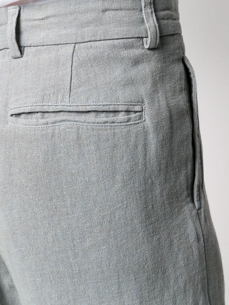 Pantalones Giorgio Armani Plain Loose Fit Hombre Gris | LUS6DU3R