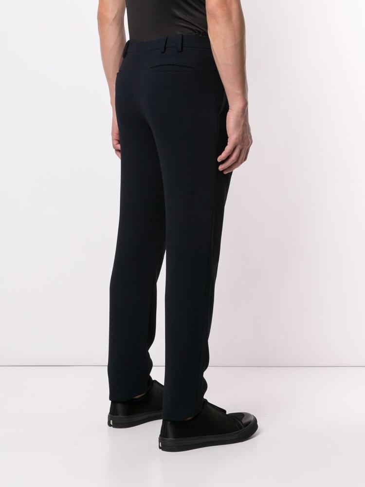 Pantalones Giorgio Armani Regular Fit Hombre Azules | QP2YSO8L