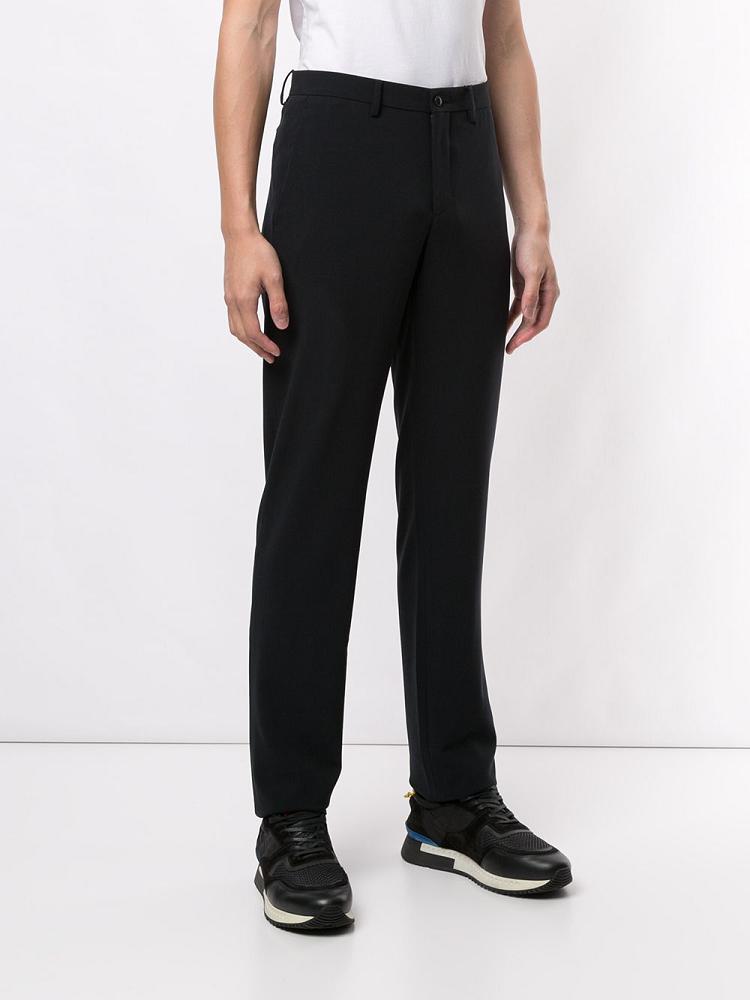 Pantalones Giorgio Armani Straight Leg Hombre Azules | BMIBKGP9