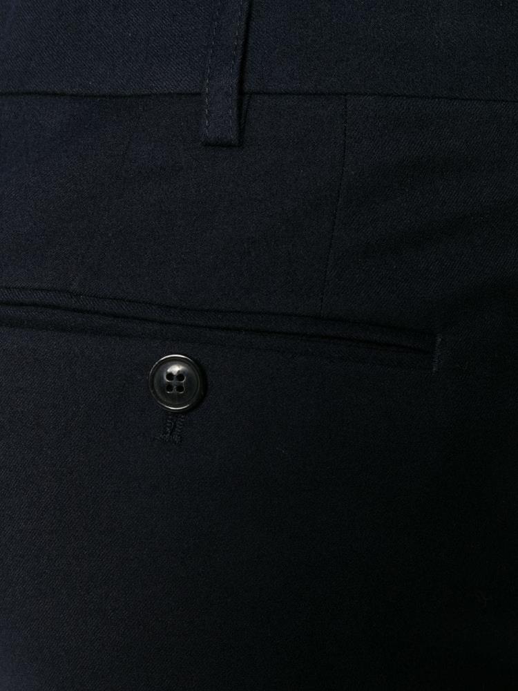 Pantalones Giorgio Armani Tapered Hombre Azules | FE2X3IBF