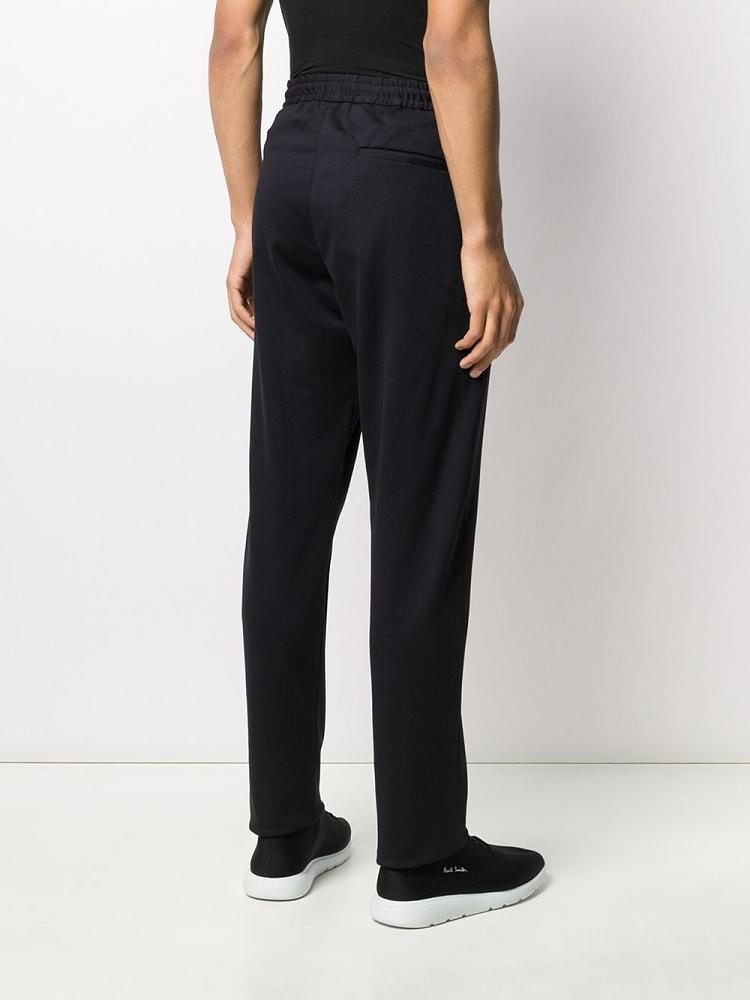 Pantalones Jogger Armani Emporio Piped Drawstring Hombre Azules | 90QK96UL