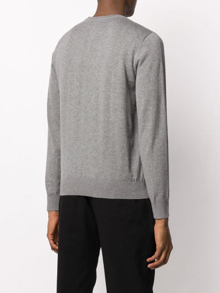 Sudaderas Armani Emporio Crew Neck Hombre Gris | Q1W2ZFHC