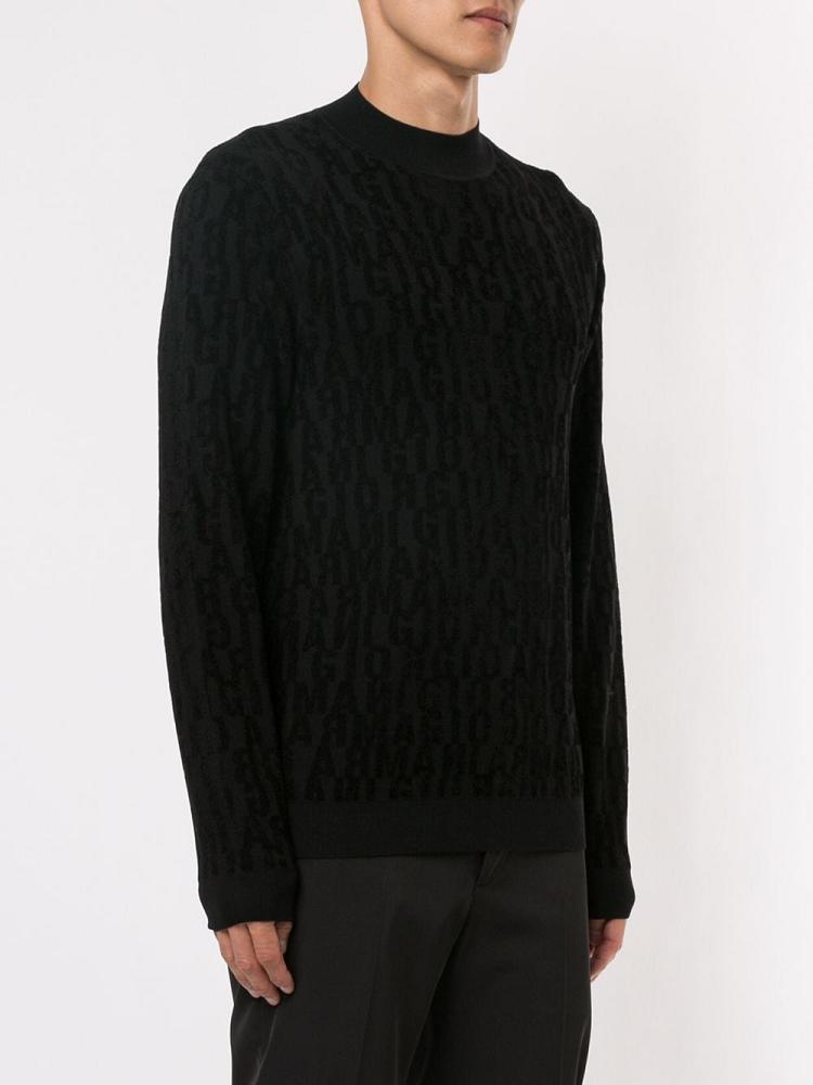 Suéteres Giorgio Armani Long Sleeve Hombre Negras | 7WNM7VMR