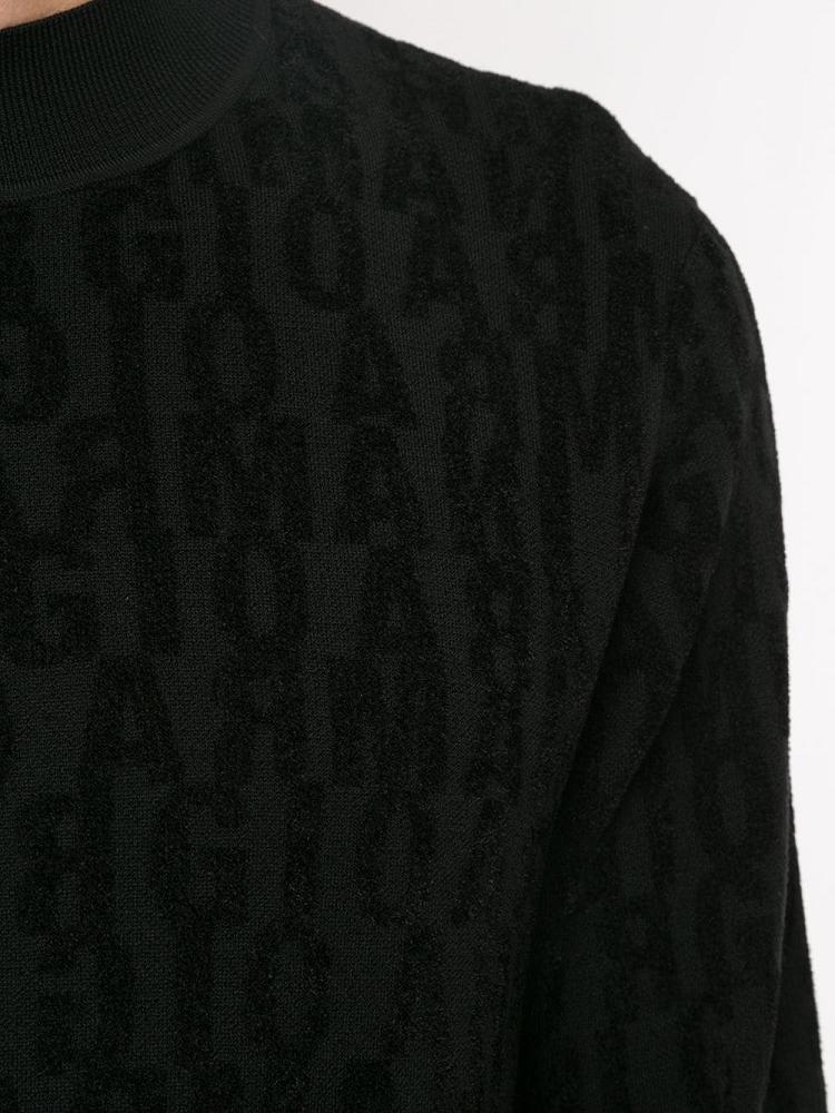 Suéteres Giorgio Armani Long Sleeve Hombre Negras | 7WNM7VMR