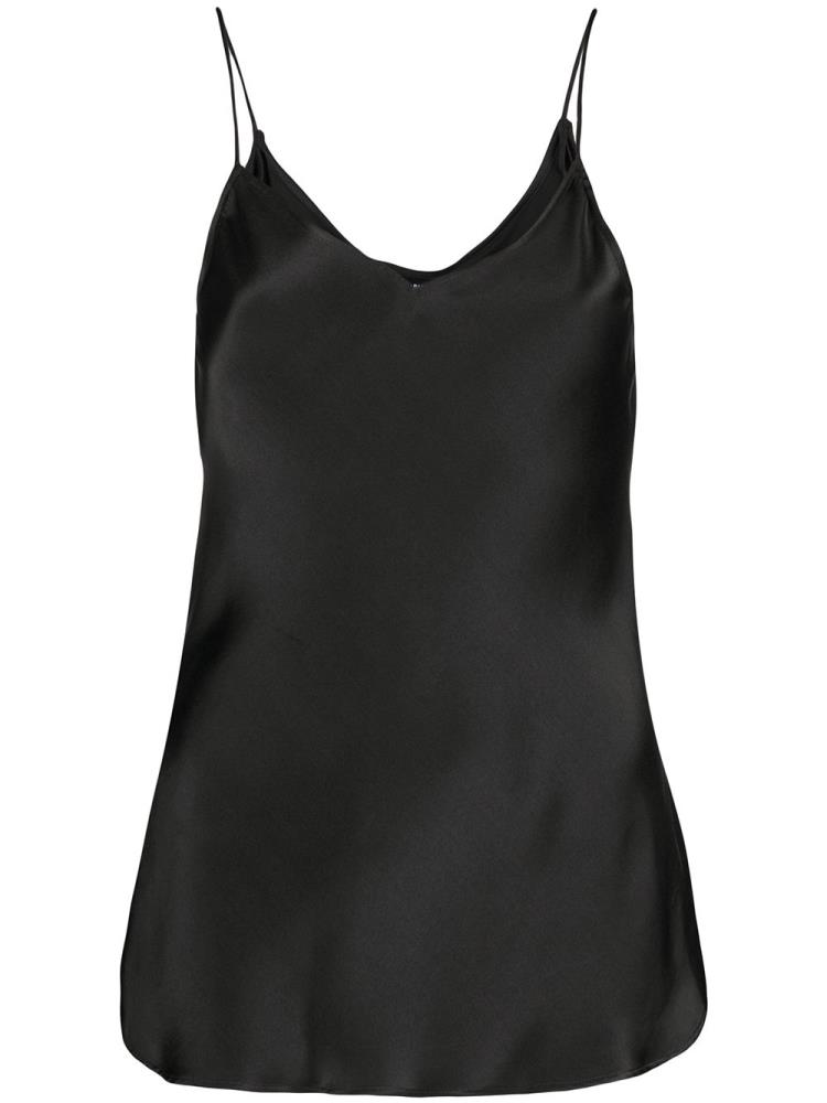 Tops Giorgio Armani Silk Camisole Mujer Gris | DY37L43A