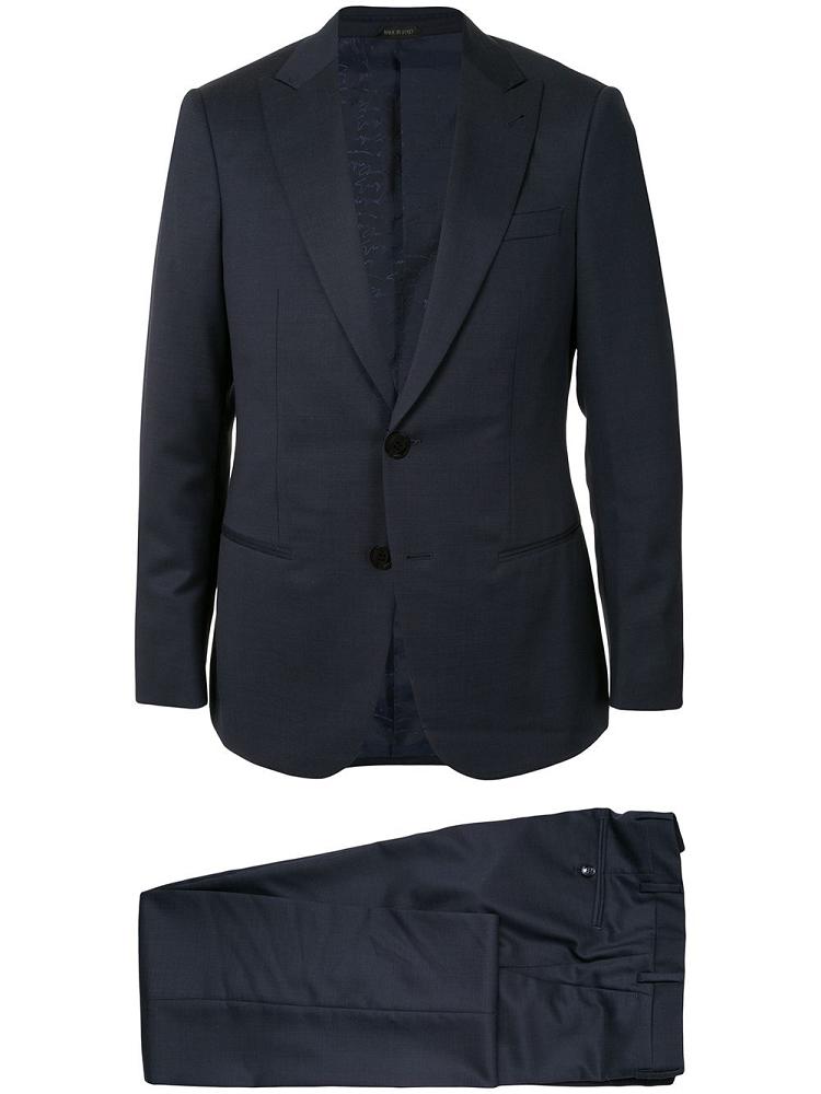 Trajes Giorgio Armani Two Piece Hombre Azules | TUS1ZE2Y