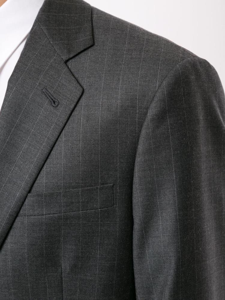 Trajes Giorgio Armani Two Piece Pinstripe Hombre Gris | GYX0T1W7