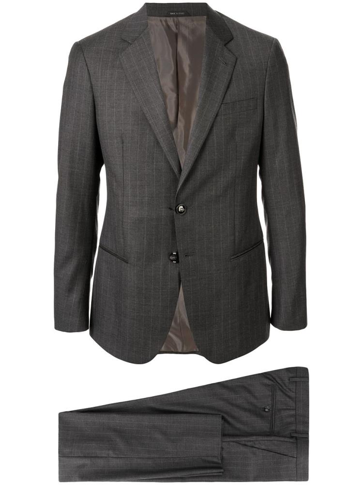 Trajes Giorgio Armani Two Piece Pinstripe Hombre Gris | GYX0T1W7