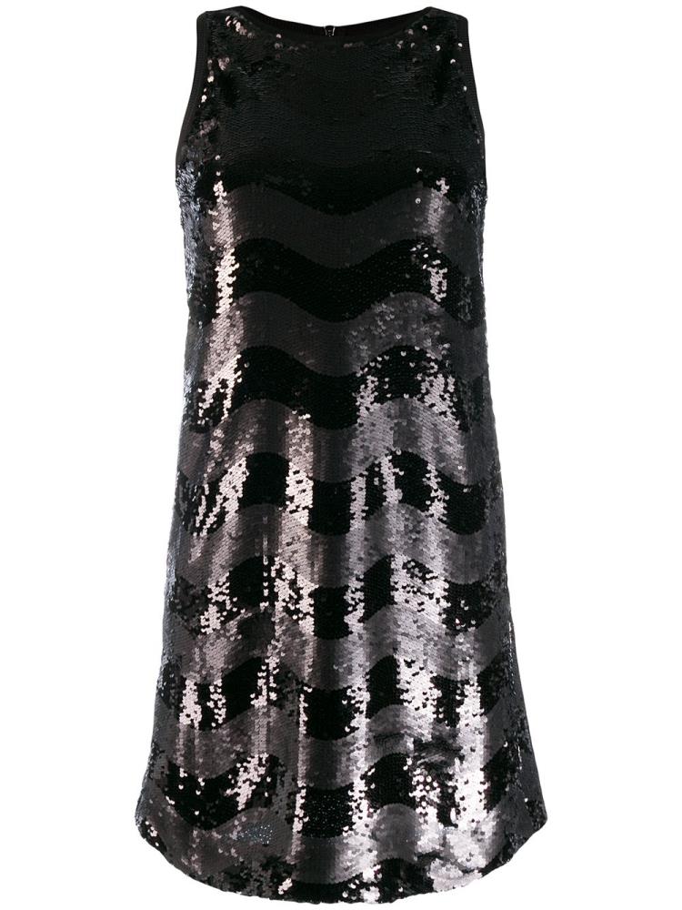 Vestido Armani Emporio Abito Sin Manga Embellished Mujer Negras | 1EVVDYDR