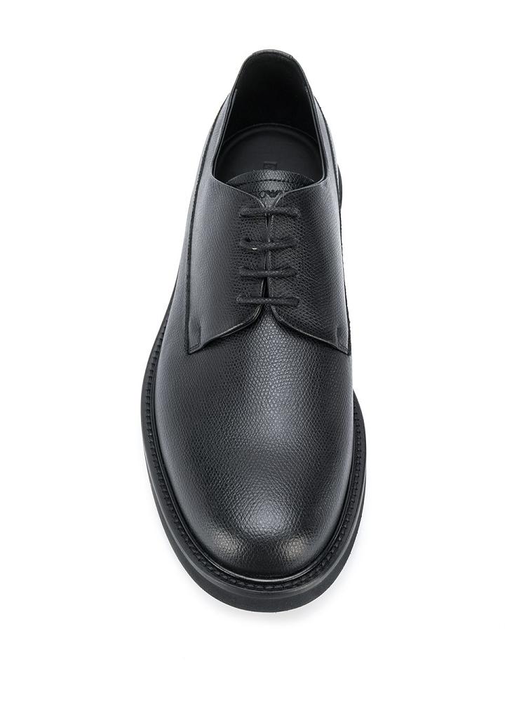 Zapatos Derby Armani Emporio Encaje Up Hombre Negras | 9OUXVDGA