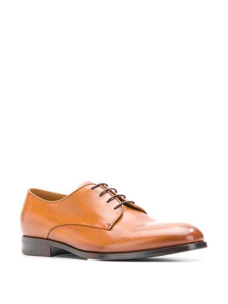 Zapatos Derby Giorgio Armani Almond Puntera Hombre Beige | FAXOH8MN